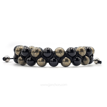 Phoren - Shamballa Pyrite | Black Onyx