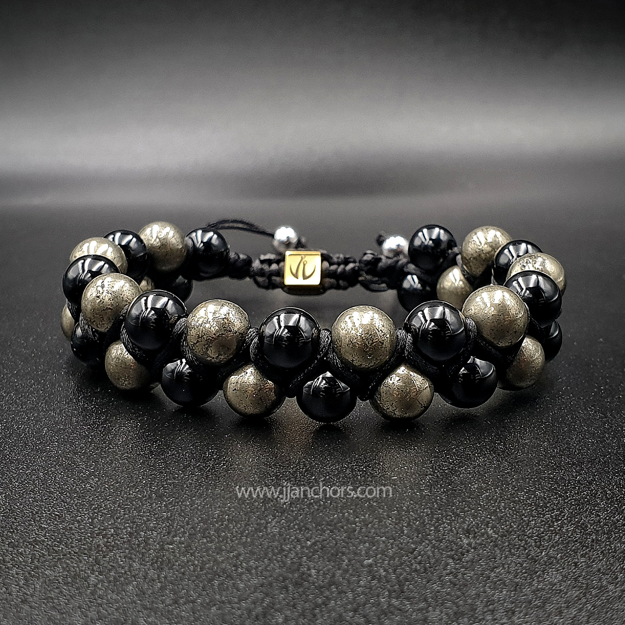 Phoren - Shamballa Pyrite | Black Onyx