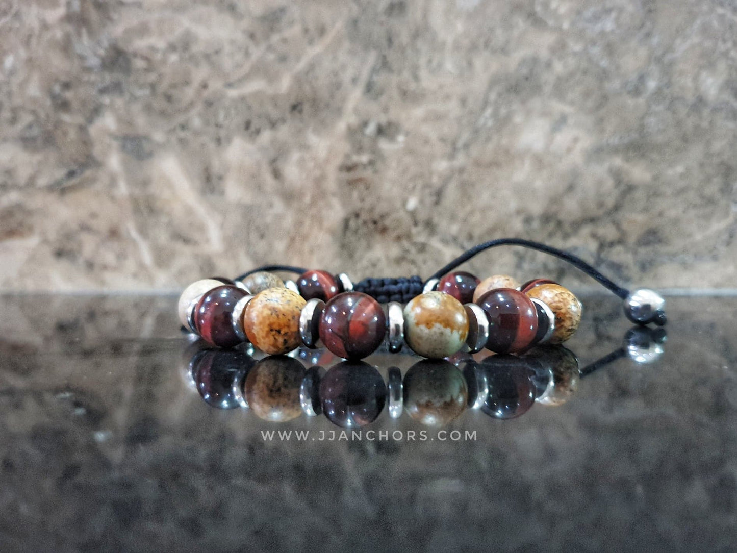 Anu - Picture Jasper | Red Tiger's Eye