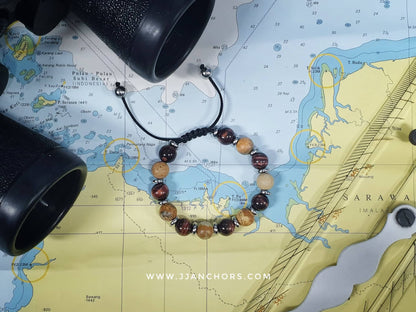 Anu - Picture Jasper | Red Tiger's Eye