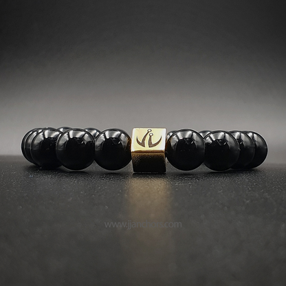 Adonis - Black Onyx | 14K Gold