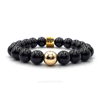 Adonis - Black Onyx | 14K Gold