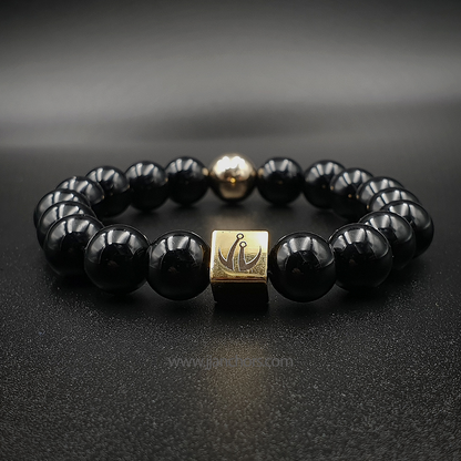 Adonis - Black Onyx | 14K Gold