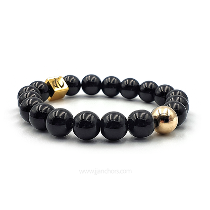 Adonis - Black Onyx | 14K Gold