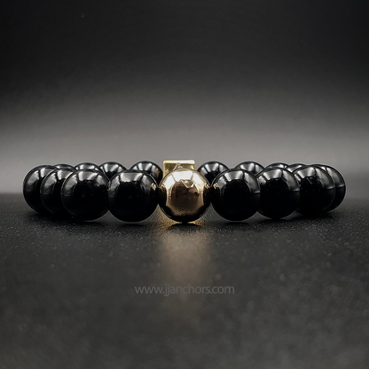 Adonis - Black Onyx | 14K Gold