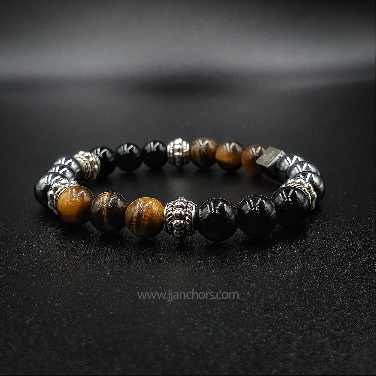 Caturix - Hematite | Black Onyx | Tiger's Eye
