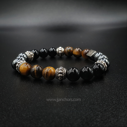 Caturix - Hematite | Black Onyx | Tiger's Eye