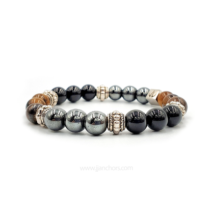 Caturix - Hematite | Black Onyx | Tiger's Eye