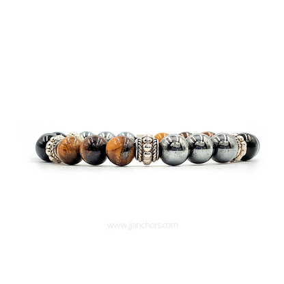 Caturix - Hematite | Black Onyx | Tiger's Eye