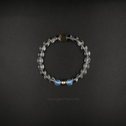 Clarity Bracelet with 12K Gold