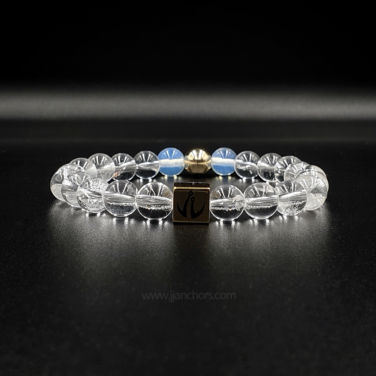 Clarity Bracelet with 12K Gold