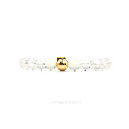 Clarity Bracelet with 12K Gold