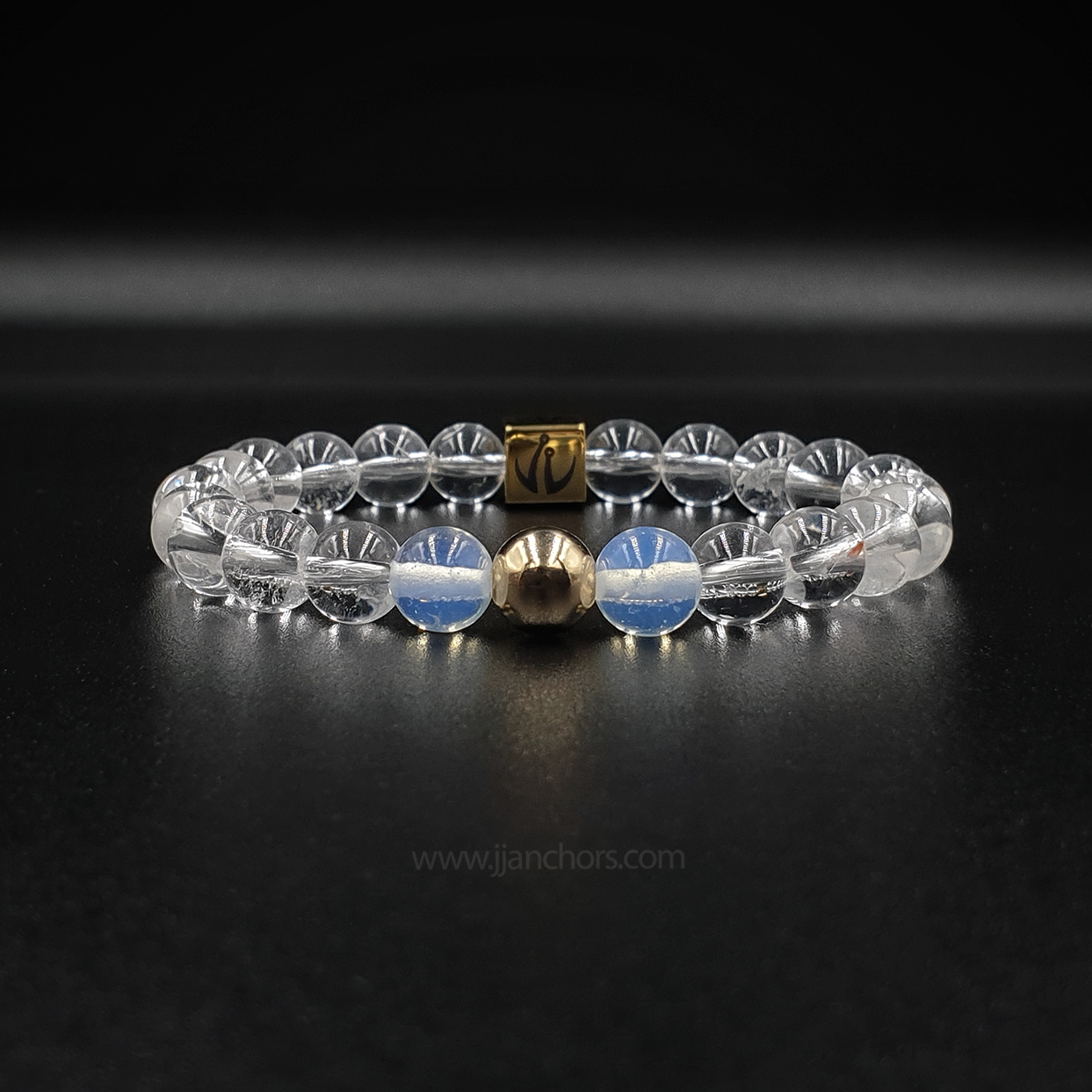Clarity Bracelet with 12K Gold