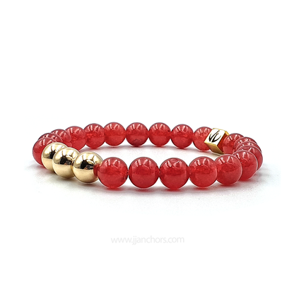 Ellie - Rubellite | 14K Gold
