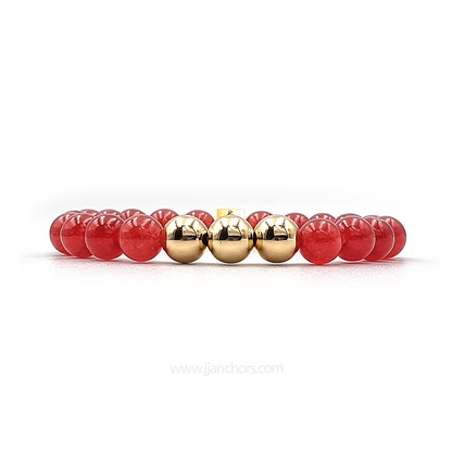 Ellie - Rubellite | 14K Gold