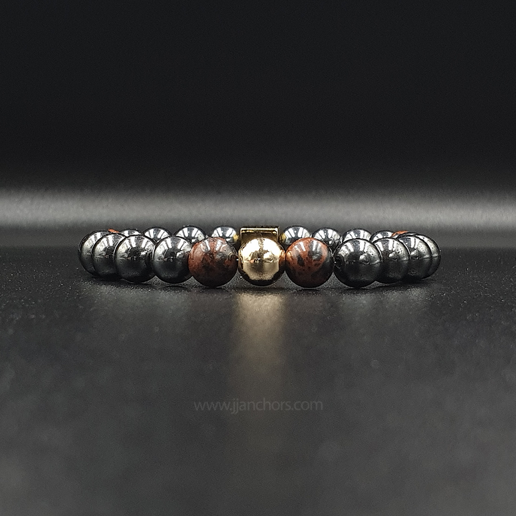 Grounding Bracelet with 12K Gold