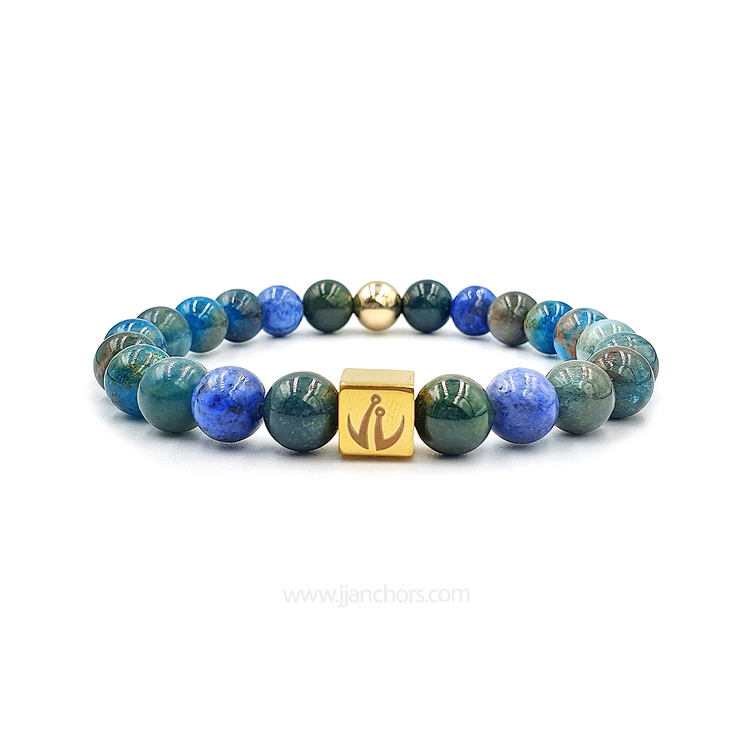 Health Bracelet with 12K Gold