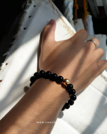Adonis - Black Onyx | 14K Gold