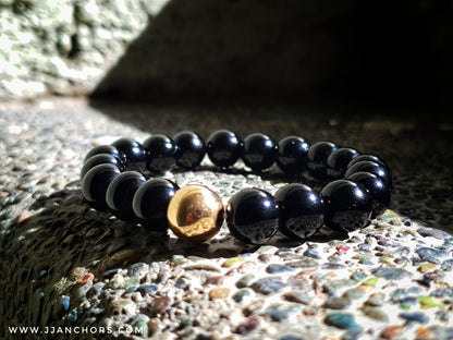 Adonis - Black Onyx | 14K Gold