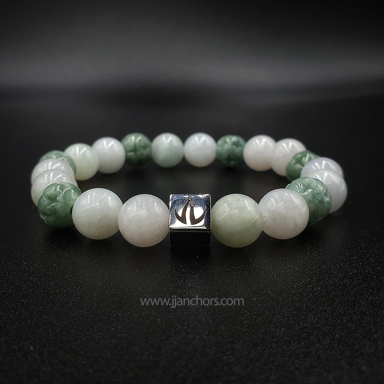 Lewis - Siberian White & Green Nephrite Jade