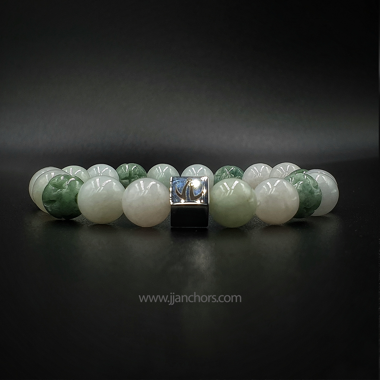 Lewis - Siberian White & Green Nephrite Jade