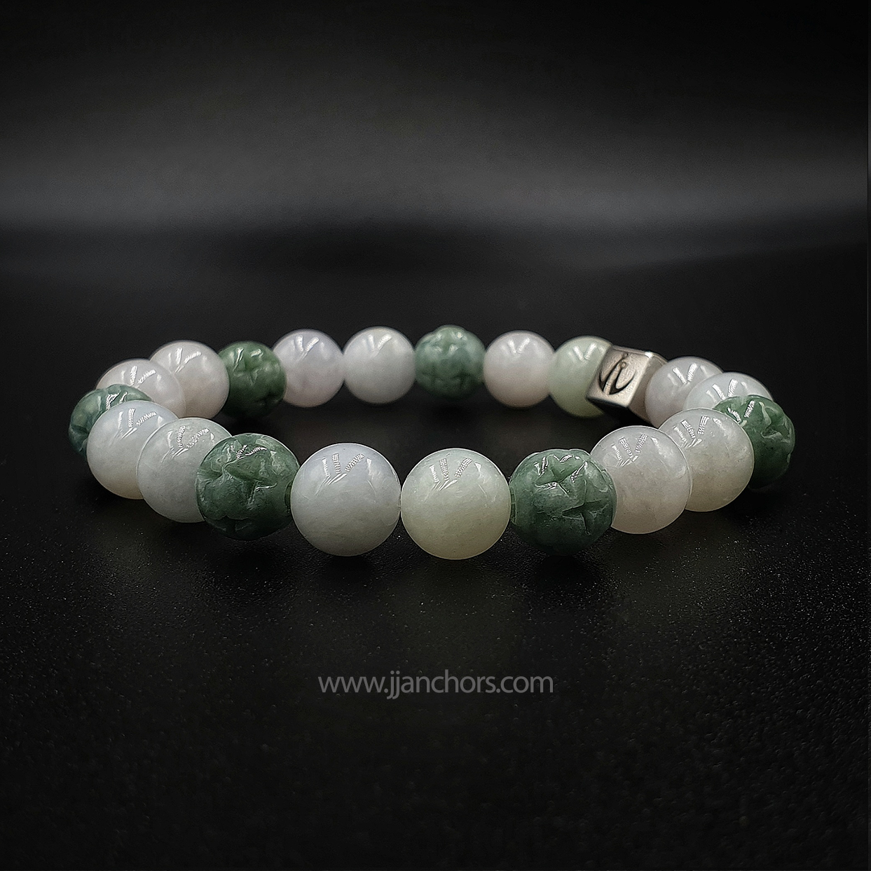 Lewis - Siberian White & Green Nephrite Jade