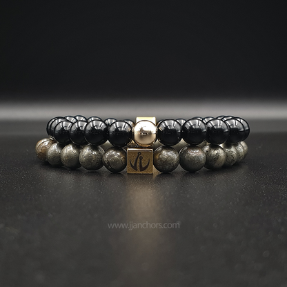 Psychic Protection Bracelet with 12K Gold