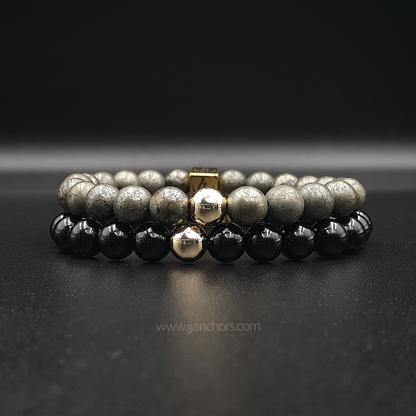 Psychic Protection Bracelet with 12K Gold