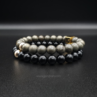 Psychic Protection Bracelet with 12K Gold