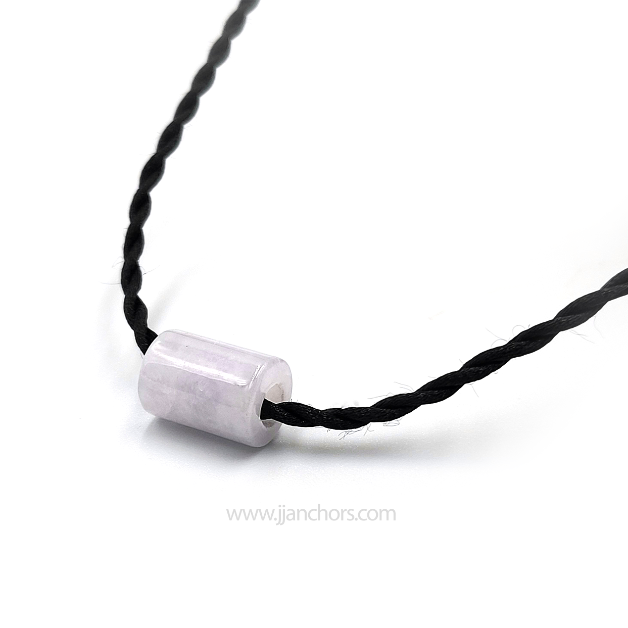 Siberian White Nephrite Jade Necklace