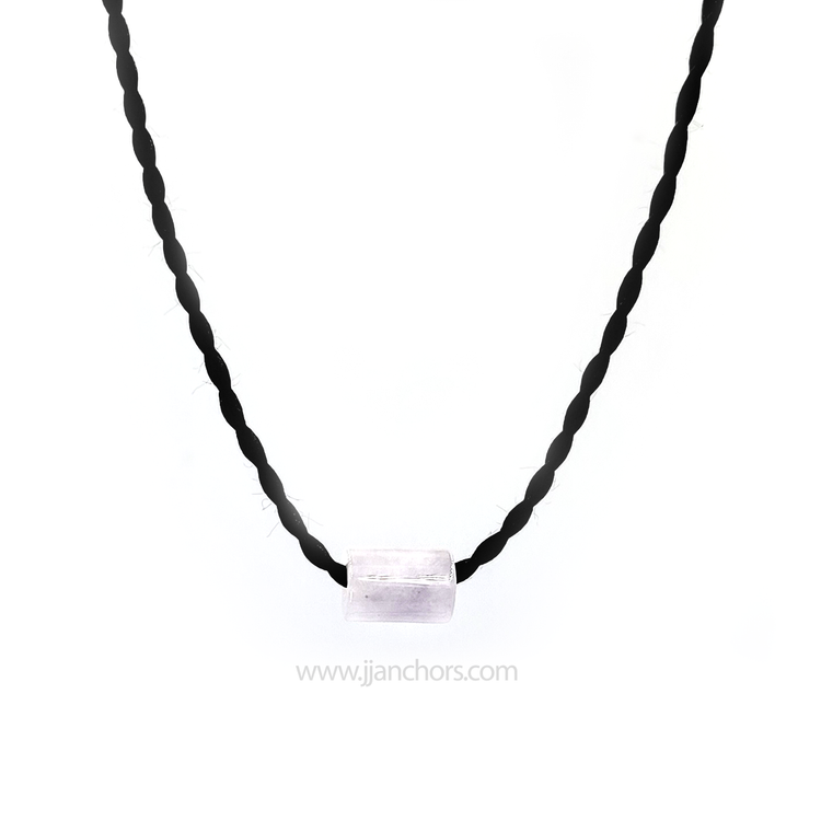 Siberian White Nephrite Jade Necklace