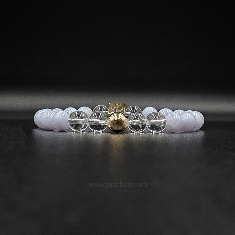 Stress Free Bracelet with 12K Gold