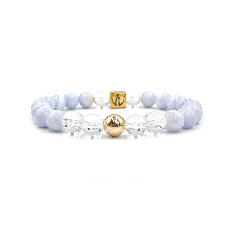 Stress Free Bracelet with 12K Gold